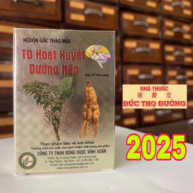 Tiền Đình Dưỡng Não - TĐ Hoạt Huyết Dưỡng Não - Chóng mặt đau đầu di chứng sau tai biến