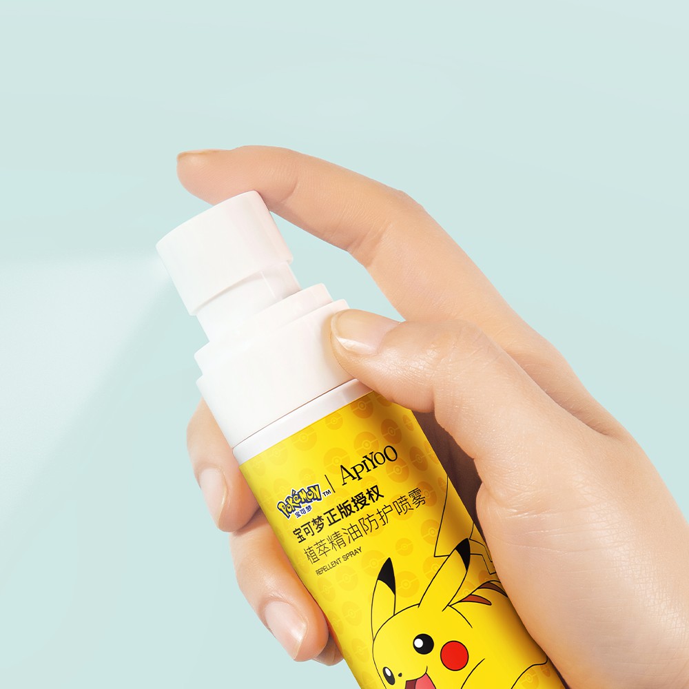 (60Ml) Bình Xịt Chống Muỗi Hình Pokemon Go Cho Người Lớn Và Trẻ Em