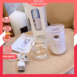 [Bảo hành máy 3 tháng]Máy phun sương tạo ẩm Nano mini -giữ ẩm da-kiềm dầu cho da, giữ lâu lớp trang điểm,mát da cấp tốc