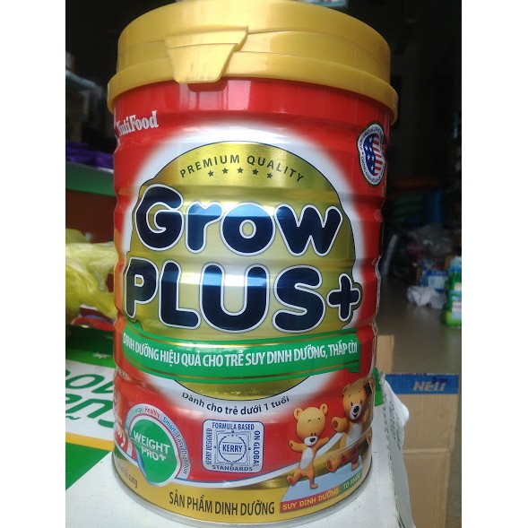 Grow Plus 0-1 tuổi Nutifood cho bé suy dinh dưỡng thấp còi 780g