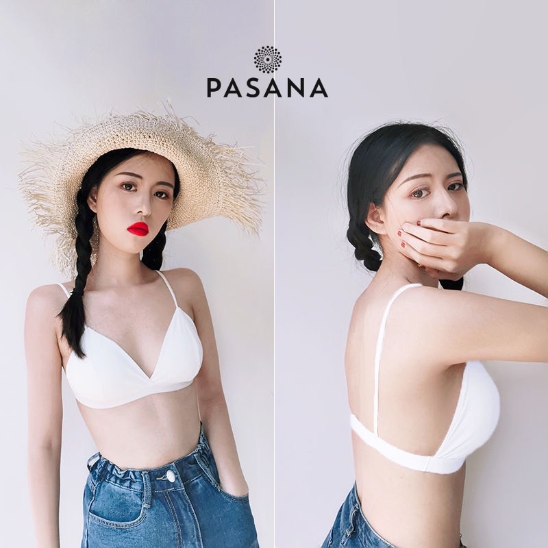 Áo bra nữ áo lót len tăm lưng nâng ngực dây nhỏ điệu đà freesize PASANA0077