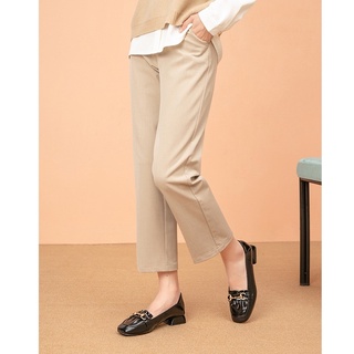 [Sẵn be size 36] Giày da Dusto mẫu mới đơn giản, gót 3cm