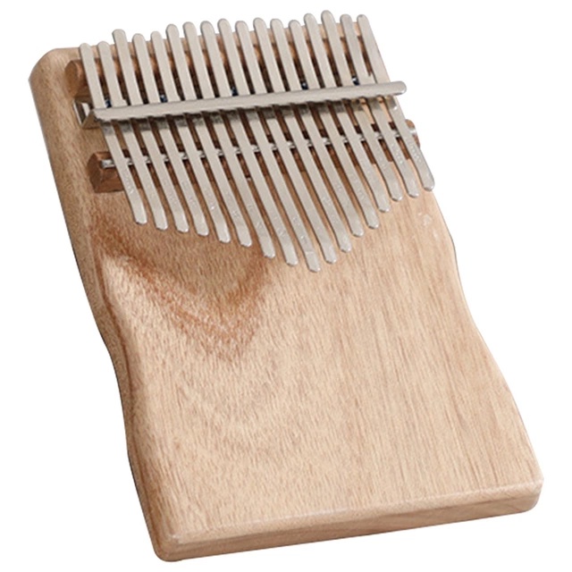 Đàn kalimba 17 phím MINTO-M17 tràm bông vàng âm vang tặng búa chỉnh âm, stick dán màu