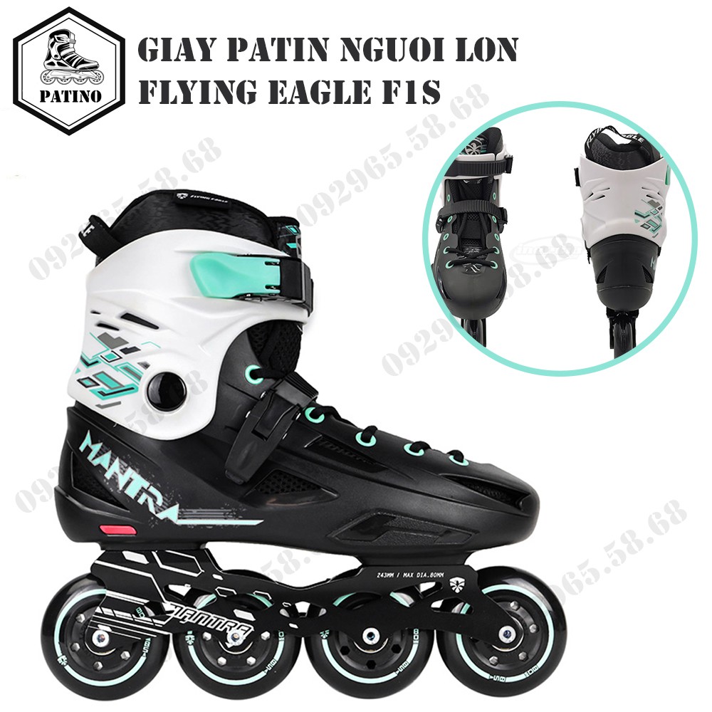 Giày patin người lớn,giày patin Flying Eagle F1S MANTRA, an toàn tuyệt đối chính hãng giá tốt