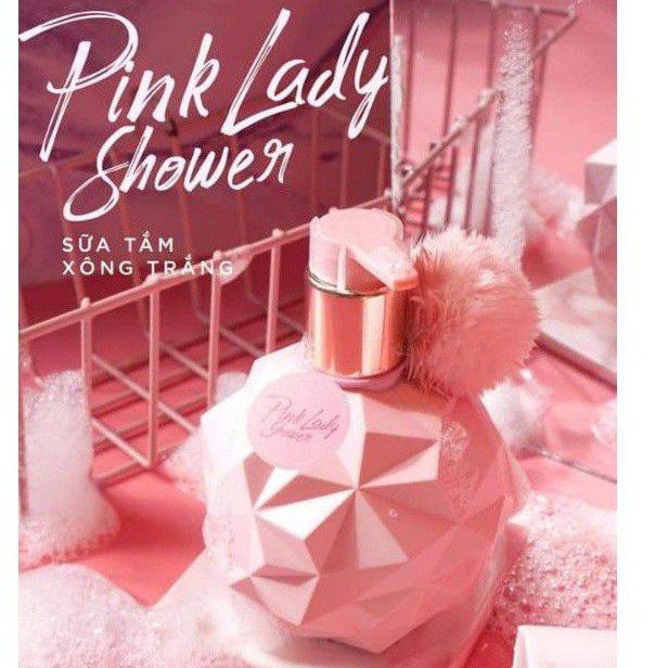 [CHÍNH HÃNG 100%] SỮA TẮM XÔNG TRẮNG HƯƠNG NƯỚC HOA PINK LADY SHOWER HẠT MASSA SIÊU TRẮNG Chưa Có Đánh Giá