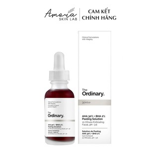 Tẩy da chết hóa học AHA 30% + BHA 2% Peeling Solution The Ordinary (30ml) - Thanh tẩy làn da