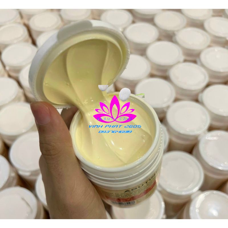 Kem Kích Trắng Vitamin X10 và Abutine 3c3 500gr