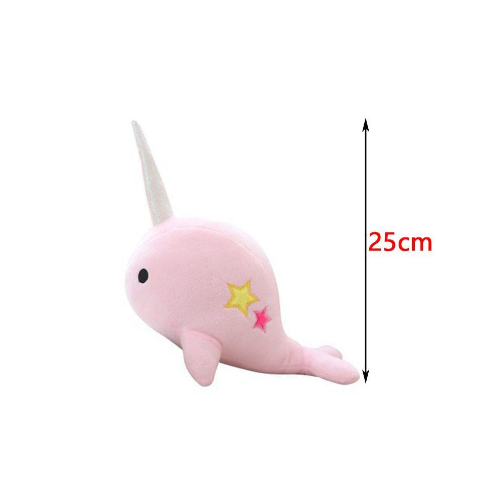 Cá Voi Nhồi Bông Màu Cầu Vồng Cho Bé