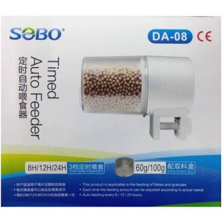 Máy cho cá ăn tự động aquablue smart feeder af-2019a và soboda 08 - sử dụng pin