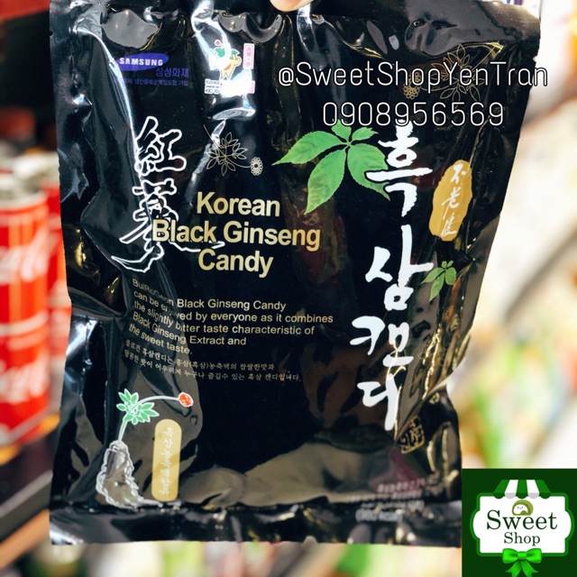 Kẹo hắc sâm Hàn Quốc DaeDong 250g