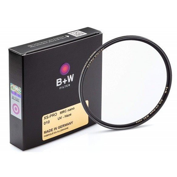 Kính lọc Filter B+W 82mm XS-Pro Digital 010 UV-Haze MRC nano ( Chính hãng Hoằng Quân).Tặng 01 da cừu lau len (sịn)