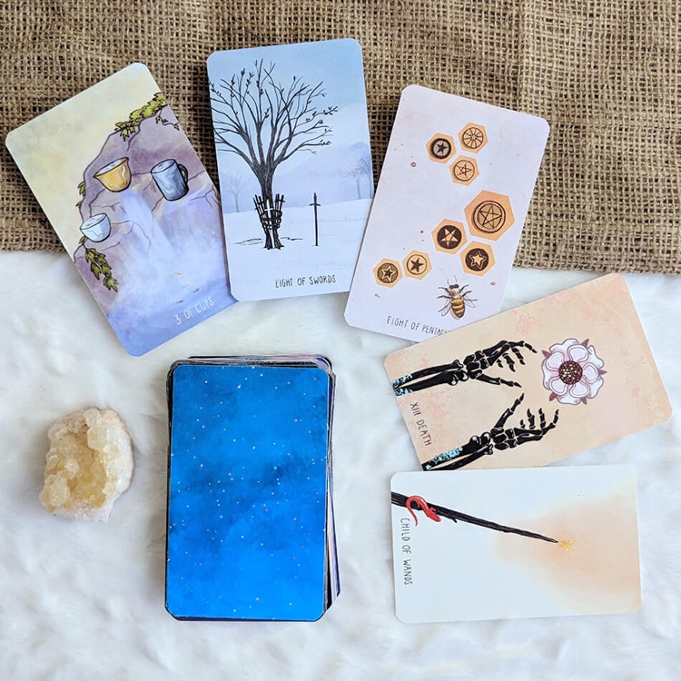 THE SPACIOUS TAROT DECK Bộ Thẻ Bài TAROT Thiết Kế Sáng Tạo Độc Đáo