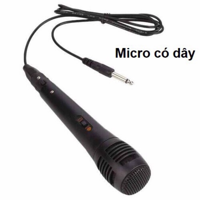 Micro có dây giá rẻ cho các loại loa Bluetooth p88, KM-S1, KM-S2.....