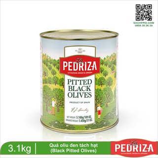 La pedriza - quả oliu xanh/đen tách hạt 3kg
