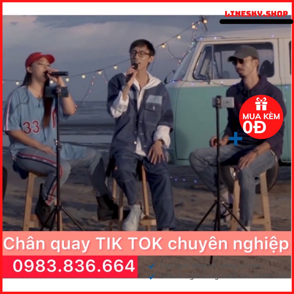 Chân Quay Tik Tok , hỗ trợ  Livestream Chụp ảnh sản phẩm, quay video Hàng Cao Cấp