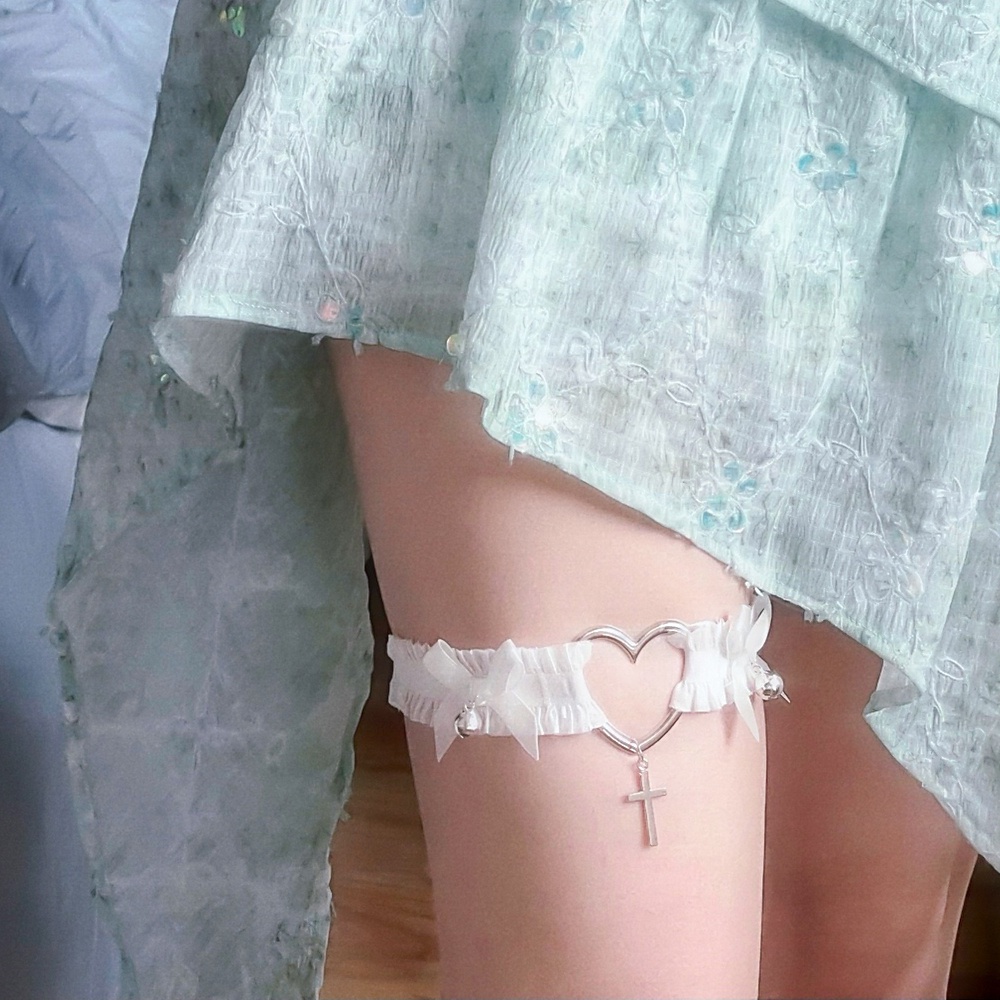 Vòng Đeo Đùi Giả Da Co Giãn Điều Chỉnh Được Phong Cách Punk Thời Trang Cho Nữ