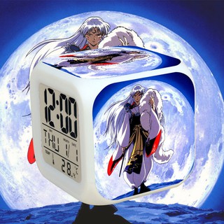 Đồng hồ báo thức mini  Sesshomaru anime Iuyasha
