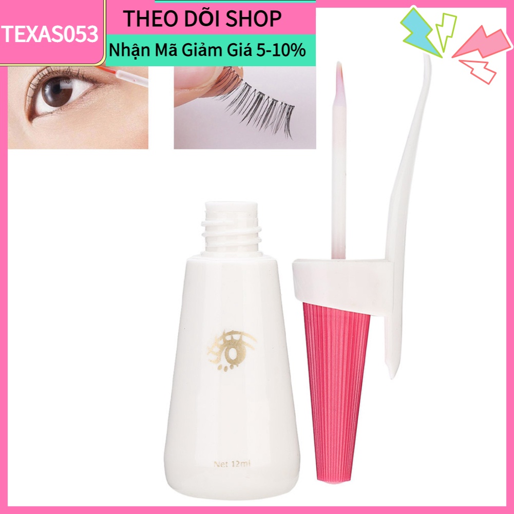 Keo nối mi giả có thể dùng làm keo kích hai mí không gây kích ứng 12ml
