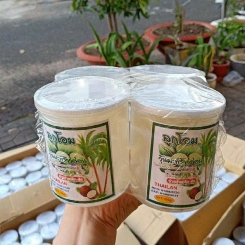 Thạch dừa Thái Lan Lon 500gram [FREE SHIP] TỪ ĐƠN 50K, [Loại Đặc Biệt]