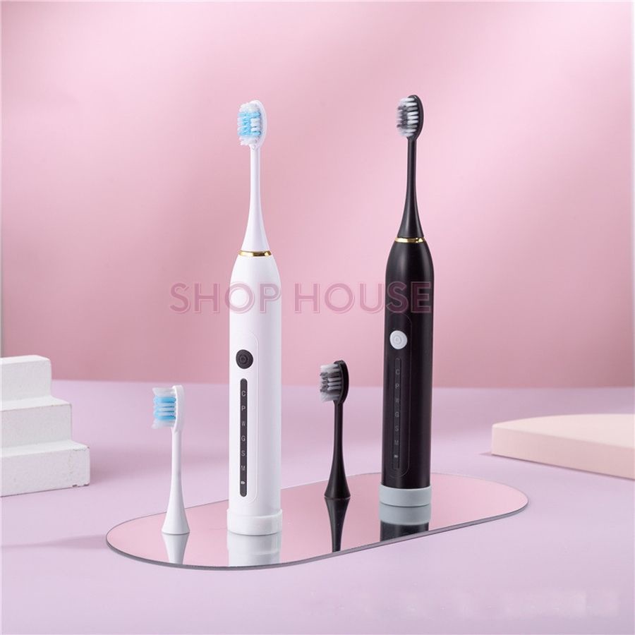 Bàn chải điện sonic x7 bản nâng cấp 6 chế độ chăm sóc răng hiệu quả, bàn chải đánh răng tự động - SONIC X7