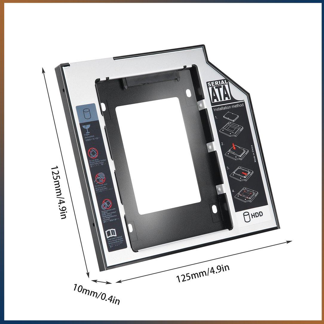 DVD Khay Đựng Ổ Cứng Sata 2nd Hdd Ssd 3.12 9.5mm | BigBuy360 - bigbuy360.vn