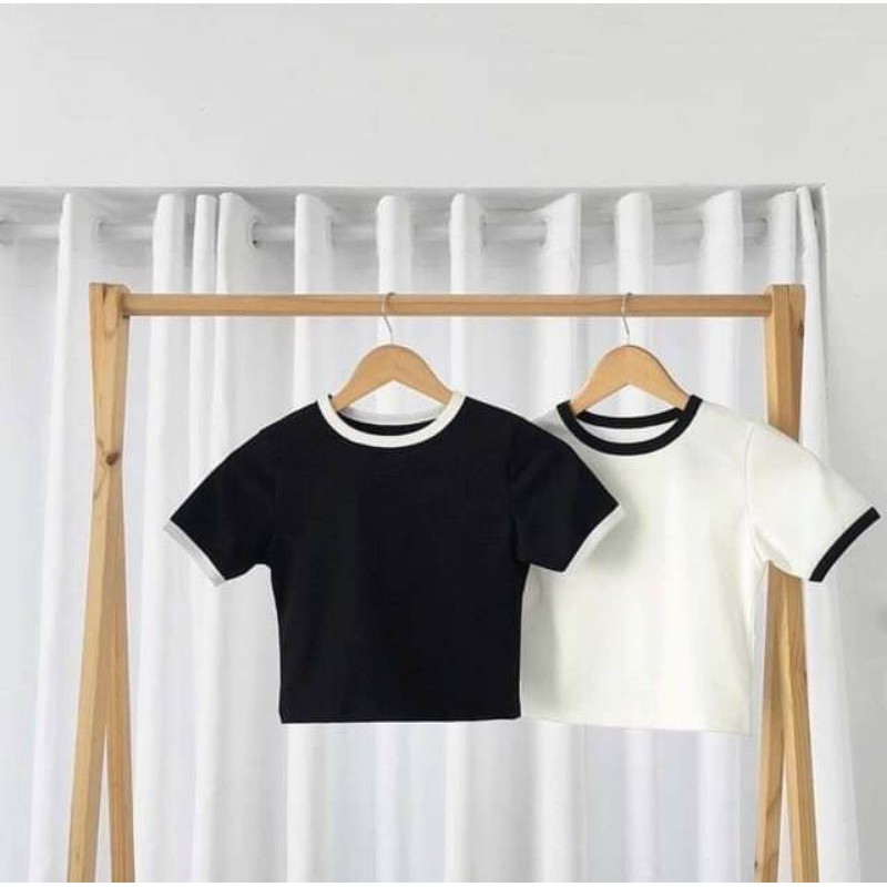 ÁO CROPTOP BO VIỀN