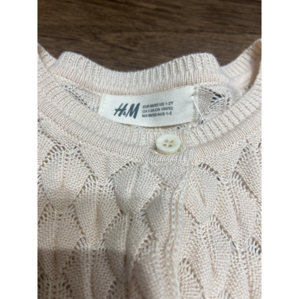 ÁO KHOÁC LEN CARDIGAN BABY H&M (1526)