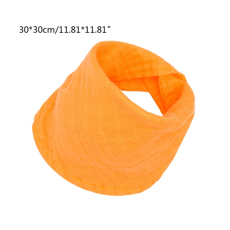 Yếm Ăn Cotton Mềm Mại Hình Tam Giác Cho Bé