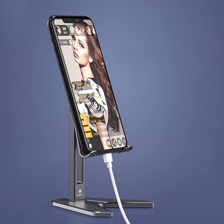 GIÁ ĐỠ ĐIỆN THOẠI VÀ IPAD MINI NHÔM CNC BONERUY P25