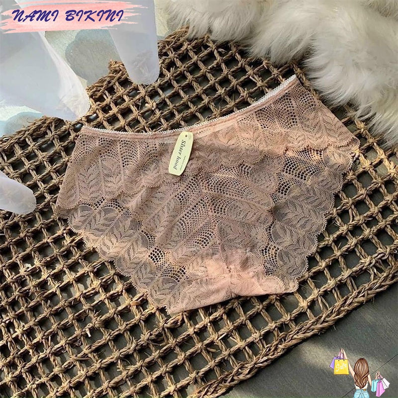  Quần lót ren sexy xuyên thấu quần chip nữ mềm mịn giá rẻ Nami | BigBuy360 - bigbuy360.vn