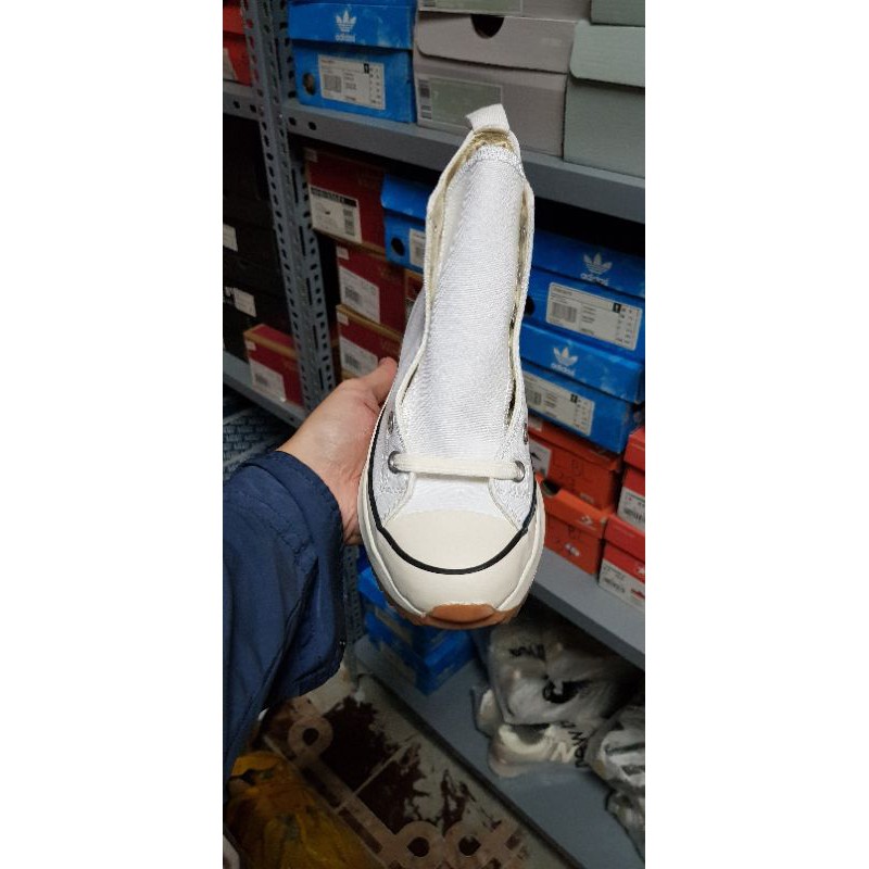 Giày Cvs Run Star Hike High JW Anderson White