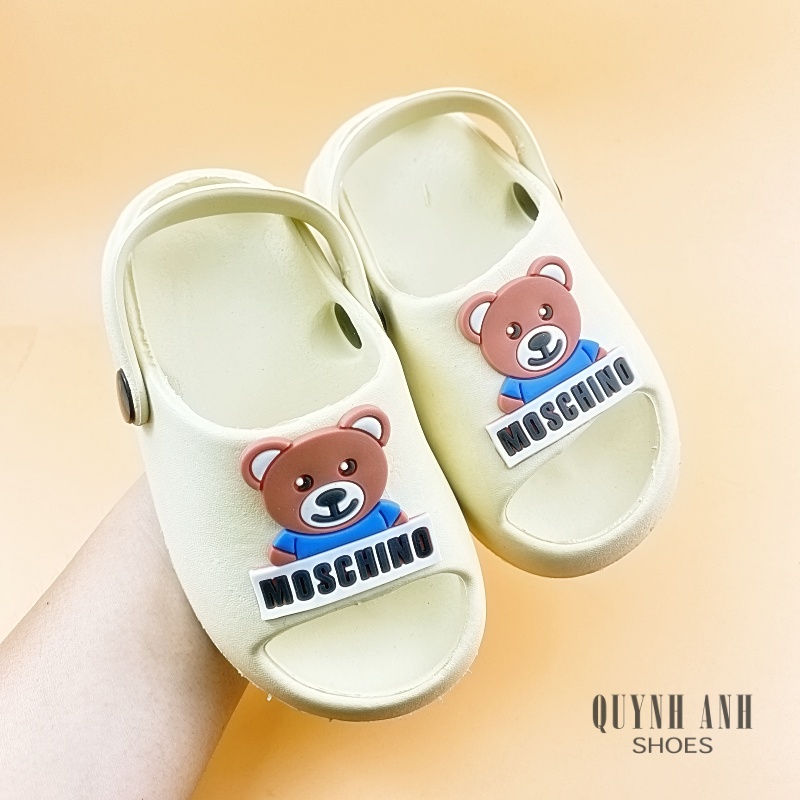 Dép Sục Cho Bé Siêu Êm Chân Mẫu Mới - Bé Trai Bé Gái Bé Nhiều Màu (Sticker ngẫu nhiên)