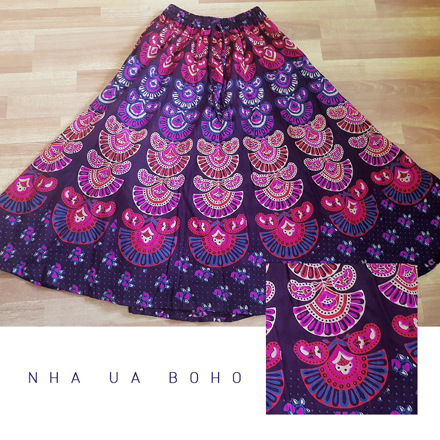 Chân váy thổ cẩm