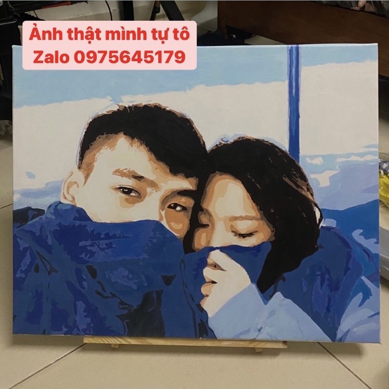 TRANH SƠN DẦU SỐ HOÁ IN THEO YÊU CẦU CỠ 40x50cm