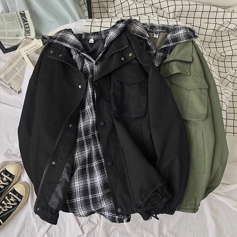 Áo Khoác Thu Đông Thời Trang Hàn Quốc Nam Nữ