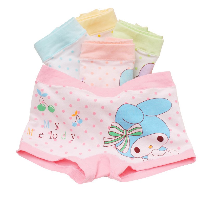 Trẻ em Đồ Lót Nữ 40 cotton trẻ em bé gái quần lót hoạt hình Boxer Nữ bé trai quần lót nhà sản xuất bán buôn