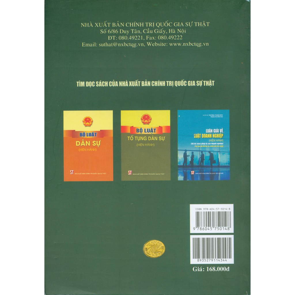 Sách - Chín Biện Pháp Đảm Bảo Nghĩa Vụ Hợp Đồng | BigBuy360 - bigbuy360.vn