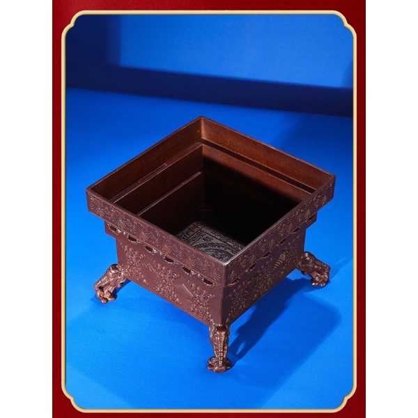 KHAY CÚNG HOẢ TỊNH ĐỒNG 15x11cm