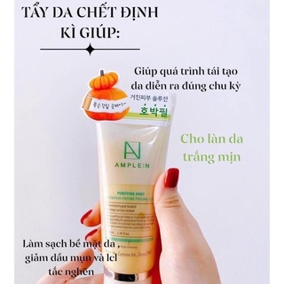 Tẩy tế bào chết bí đỏ Ample:n