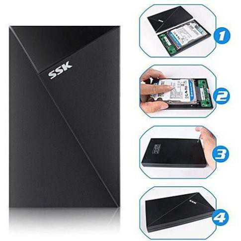 Xả Kho giá sốc Box di động SSK Orico WD_cho HDD SSD chuẩn sata 2.5 Usb 3.0