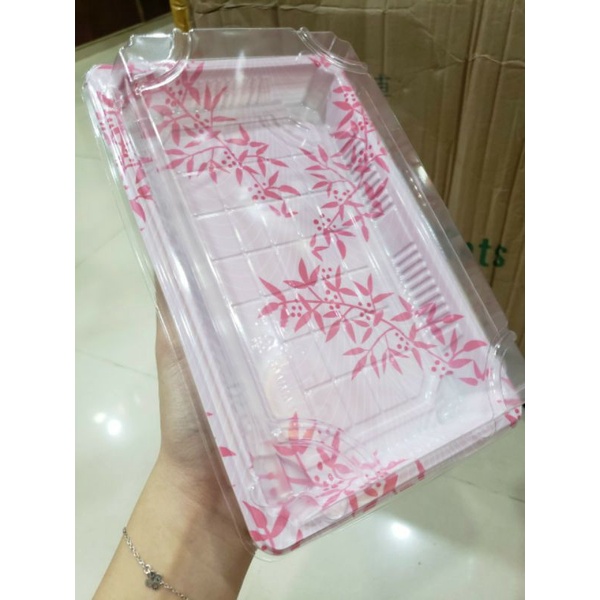Set 50 hộp nhựa take away sushi, kimbap, hộp cơm văn phòng