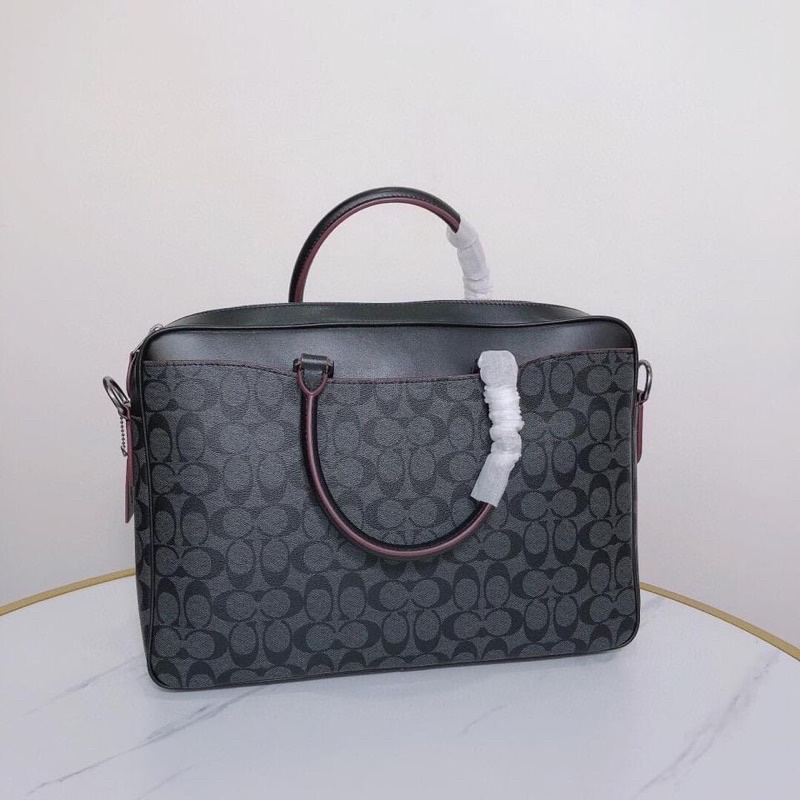 TINUONGSHOP - Túi công sở C@achi Men's Beckett Compact Leather Briefcase Handbag | BigBuy360 - bigbuy360.vn