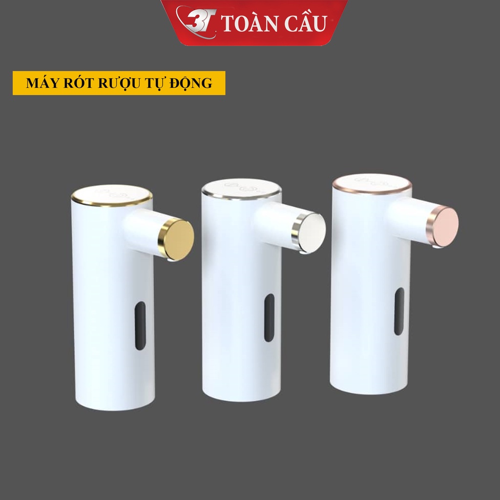 Bình Rót Rượu Tự Động 3TTO.WP.04 - Loại Máy Với Mẫu Mã Mới, Sử Dụng Cảm Ứng Thông Minh Phù Hợp Cả Với Các Chai Cổ Dài