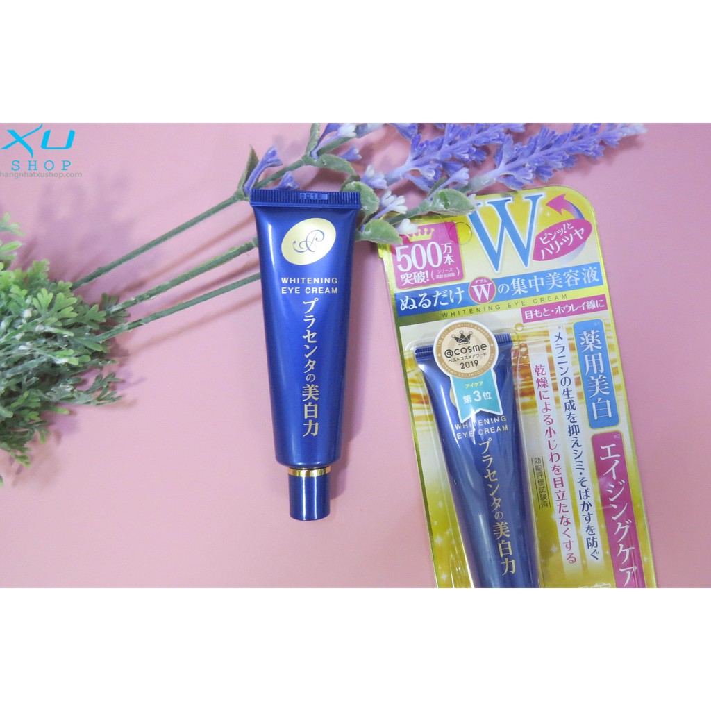 Kem  dưỡng mắt Placenta giảm nếp nhăn, tàn nhang của Meishoku