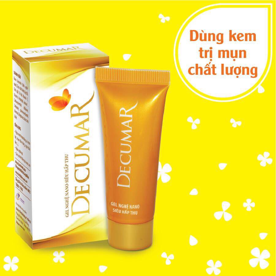 Decumar hết mụn viên hết thâm sẹo