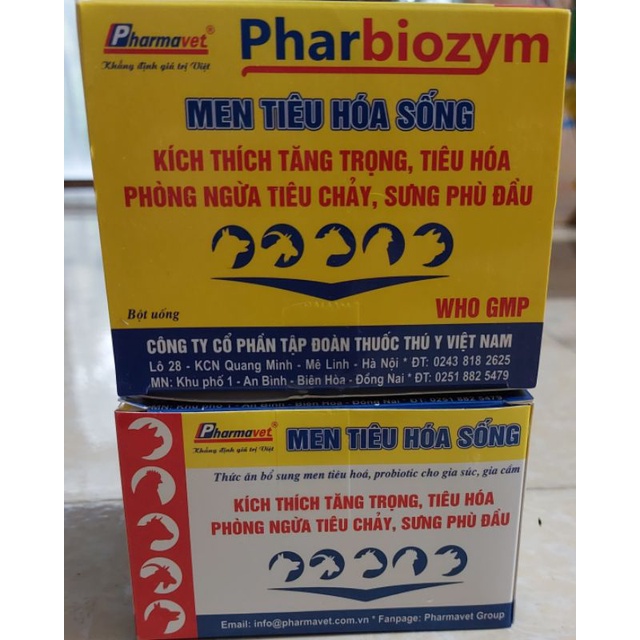 Men Tiêu Hóa Chó Mèo hộp 25 gói