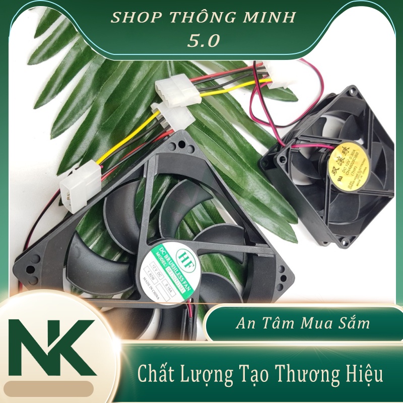 Quạt Tản Nhiệt Kèm HUB 12V 0.16A 12x12CM 1500RPM 8x8CM 0.3A Quạt máy tính kèm hub