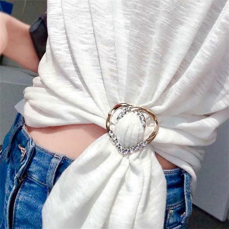 Phụ Kiện Nút Thắt Nút Khăn Choàng Cổ Bằng Lụa