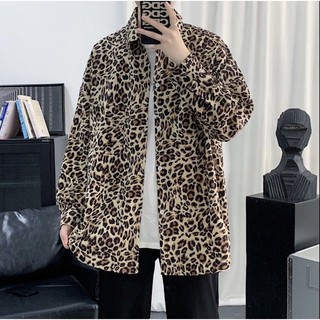 ÁO SƠ MI NAM HỌA TIẾT DA BÁO CÁ TÍNH PHONG CÁCH HÀN QUỐC
