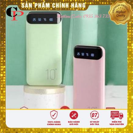 Cục xạc sạc dự phòng chính hãng 10000mAh 20000mAh WK DESIGN WP-161 chính hãng dùng cho iphone androi có đèn led hiển thị